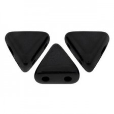 Les perles par Puca® Kheops beads  Jet mat 23980/84100